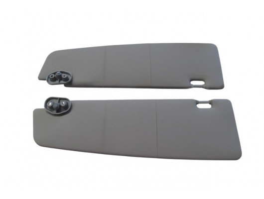 PEUGEOT BOXER- 07/13; GÜNEŞLİK GRİ SAĞ/SOL SET 2 PARÇA