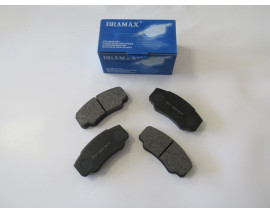 PEUGEOT BOXER- 07/13; ARKA FREN BALATASI 16 JANT (KABLOSUZ)(DİSK) (109,6X49,8X19,5)(BRAMAX)