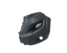 PEUGEOT BOXER- 14/24; ÖN TAMPON UCU SOL GRİ (SİS DELİKLİ) (DODİK DELİKLİ)