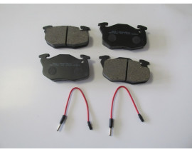 CITROEN SAXO- 96/00; ÖN FREN BALATASI (2 KABLOLU) (DISK) (105X54,1X18) (BRAMAX)