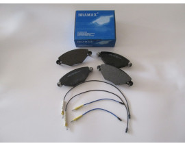 CITROEN C5- 01/05; ÖN FREN BALATASI 1,6HDI/1,8/2,0/2,0HDI (4 KABLOLU)(DİSK) (148,7X61X17) (BRAMAX)