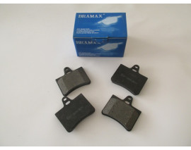 CITROEN C5- 01/05; ARKA FREN BALATASI 1,6HDI/2,0/2,0HDI(KABLOSUZ)(DİSK) (73,50X71,01X14,83)(BRAMAX)