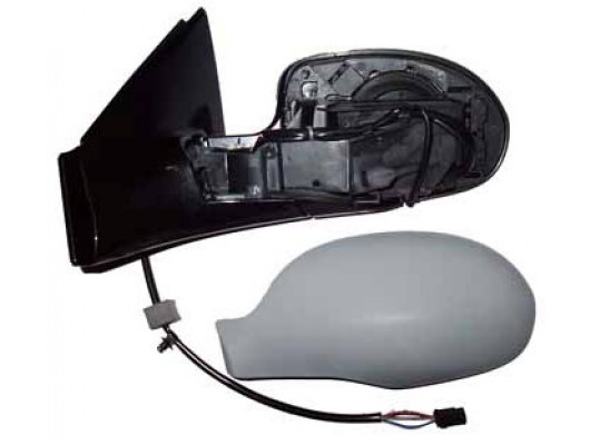 CITROEN C5- 05/08; KAPI AYNASI SOL ELEKTRIKLI/ISITMALI 5FISLI GRI KAPAKLI (TW)