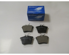 CITROEN C5- 08/15; ARKA FREN BALATASI (KABLOSUZ)(DİSK) (86,2x57,1x17)(BRAMAX)