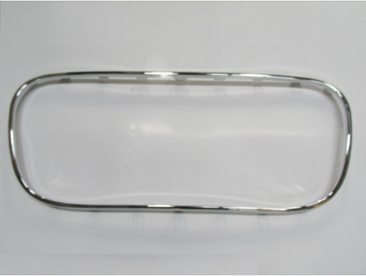 CITROEN C1- 10/13; ÖN TAMPON ORTA PANJURU NİKELAJ ÇERÇEVESİ (TW)