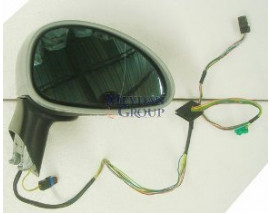 CITROEN C4- 04/11; KAPI AYNASI SAĞ ELEKTRİKLİ/ISITMASIZ/SİNYALLİ TİP SİNYALSİZ OTO KATLANIR GRİ