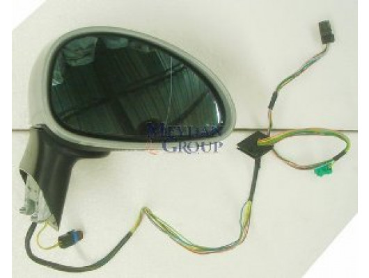 CITROEN C4- 04/11; KAPI AYNASI SAĞ ELEKTRİKLİ/ISITMASIZ/SİNYALLİ TİP SİNYALSİZ OTO KATLANIR GRİ