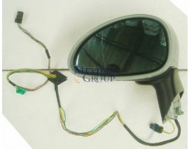 CITROEN C4- 04/11; KAPI AYNASI SOL ELEKTRIKLI/ISITMASIZ/SINYALLI TIP SINYALSIZ OTO KATLANIR GRI