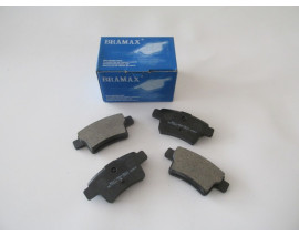 CITROEN C4 PICASSO- 07/12; ARKA FREN BALATASI 1,6/1,8/2,0(KABLOSUZ)(DİSK)(102,3X48,4X15,5)(BRAMAX)