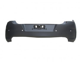 CITROEN C4- 11/17; ARKA TAMPON (ASTARLI/SENSÖR DELİKLİ PHIRA)