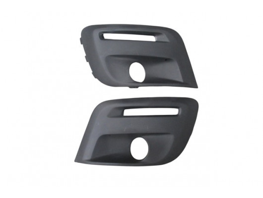 (YENİ ÜRÜN!!!)PEUGEOT PARTNER- VAN- 10/18; SİS LAMBA KAPAĞI SAĞ/SOL SET 2 PARÇA (SİS/GÜNDÜZ FARI DELİKLİ)