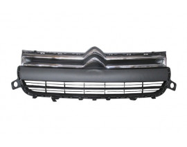 (YENİ ÜRÜN!!!)CITROEN BERLINGO- 15/18; ÖN PANJUR SİYAH NİKELAJ ÇITALI (TW)