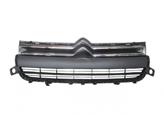 (YENİ ÜRÜN!!!)CITROEN BERLINGO- 15/18; ÖN PANJUR SİYAH NİKELAJ ÇITALI (TW)