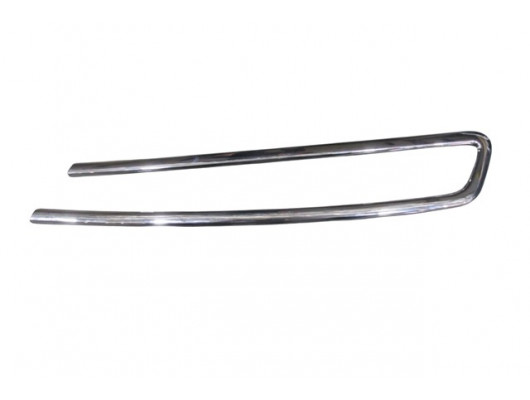 (YENİ ÜRÜN!!!)CITROEN BERLINGO- 19/24; ÖN TAMPON GÜNDÜZ LAMBASI ÇERÇEVE NİKELAJI SOL (TW)