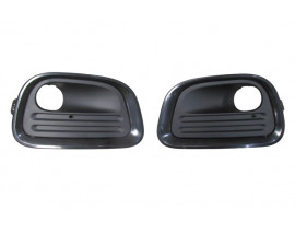 (YENİ ÜRÜN!!!)CITROEN BERLINGO- 19/24; SİS LAMBA KAPAĞI ÇERÇEVELİ SAĞ/SOL SET (4 PARÇA) SİS DELİKLİ (TW)