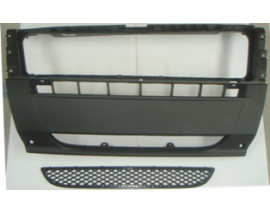 CITROEN JUMPER- 07/13; ÖN TAMPON ORTA SİYAH (PANJURLU)(EUROBUMP)