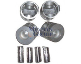 MITSUBISHI CANTER- FE449- 90/97; PİSTON SET 0.50 (4D34) 3.9cc (104.5X2.5X2X4) (TIK)