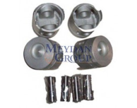 MITSUBISHI CANTER- FE635/659- 98/06; PİSTON SET 0.50 (4D32/34) 3.6/3.9cc ÇELİK(104.5X3X2X4)TIK
