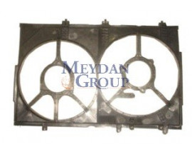 MITSUBISHI OUTLANDER- 04/07; RADYATÖR VE KIMA FAN DAVLUMBAZI BOS GÖVDE (ÇIFTLI) (BFN)