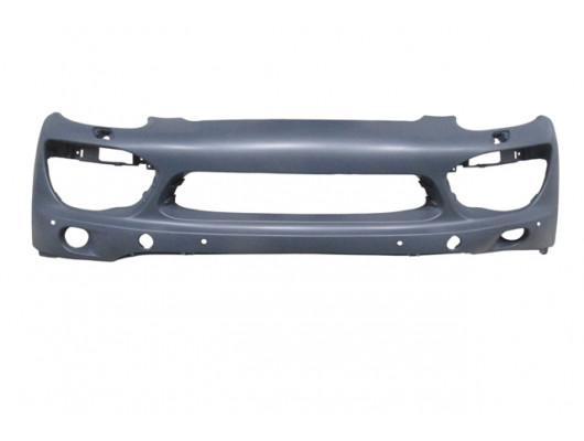 (YENİ ÜRÜN!!!)PORSCHE CAYENNE- 11/14; ÖN TAMPON ASTARLI GRİ (FAR YIKAMA/SENSÖR DELİKLİ) (TW)