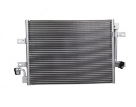 FIAT PALIO- 02/05; KLİMA RADYATÖRÜ 1.3 MJTD (BRAZING) (487X350X16) ALÜMİNYUM (ORİS)