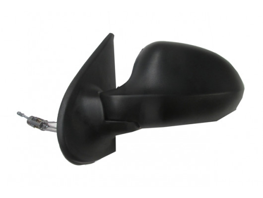 FIAT ALBEA- 10/13; KAPI AYNASI SOL MANUEL SİYAH(ER AYNA)