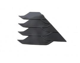 (YENİ ÜRÜN!!!)TOYOTA COROLLA- HB- 20/22; ÖN TAMPON ÇEKİ DEMİRİ KAPAĞI SİYAH (TW)