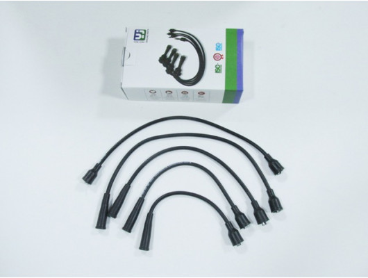 FIAT ŞAHİN/DOĞAN/MURAT131/KARTAL/SERÇE/- 77/87; BUJİ KABLOSU TAKIM (8V)1.6 cc (EPDM) (YOW JUNG)