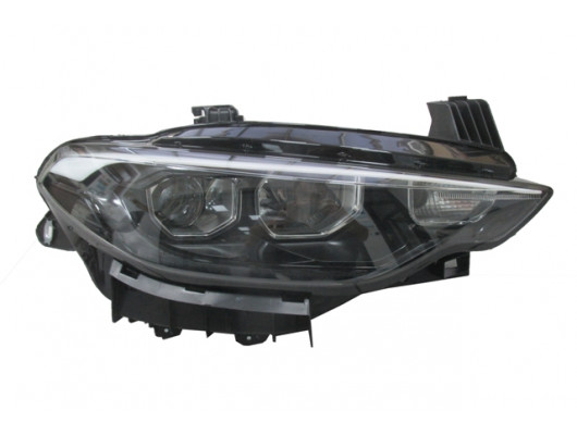 FIAT EGEA- SD/HB/SW- 15/20; FAR LAMBASI SAĞ MOTORLU/LEDLİ (BALLASTLI) (BEYAZ ÇITALI)MERCEKLİ(AYFAR