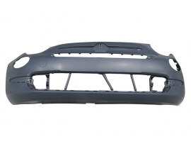 (YENİ ÜRÜN!!!)FIAT 500- 15/17; ÖN TAMPON ASTARLI GRİ (SİS DELİKLİ/ÇEKİ DEMİRİ KAPAKLI)(LOUNGE) (TW)