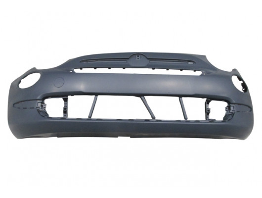 (YENİ ÜRÜN!!!)FIAT 500- 15/17; ÖN TAMPON ASTARLI GRİ (SİS DELİKLİ/ÇEKİ DEMİRİ KAPAKLI)(LOUNGE) (TW)