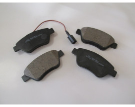 FIAT 500- 10/17; ÖN FREN BALATASI 1,3/1,4 (1 KABLOLU) (DISK) (123X53,3X16) (BRAMAX)