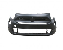 FIAT 500L- 15/16; ÖN TAMPON SİYAH (SİS/PANJUR DELİKLİ LOUNGE MODEL) (TÜV) (TYG)