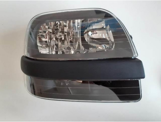 FIAT DOBLO- 01/05; FAR LAMBASI SAĞ ELEKTRİKLİ/MOTORSUZ/SİYAH 8FİŞLİ (SİYAH BANDLI)(AYFAR) (E MARKLI)