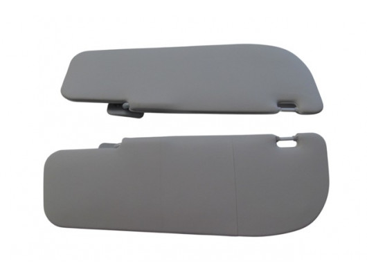 FIAT DOBLO- 11/15; GÜNEŞLİK GRİ SAĞ/SOL SET 2 PARÇA