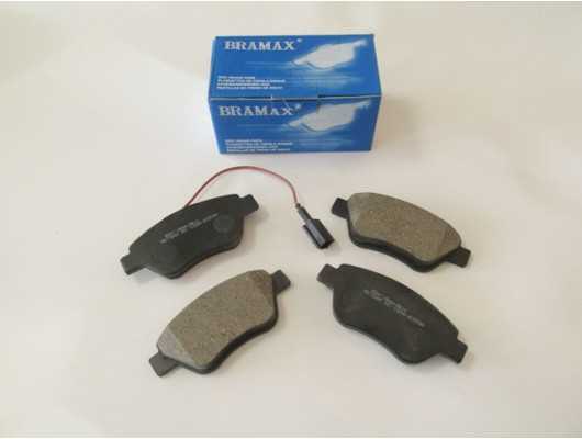 FIAT STILO- 03/06; ÖN FREN BALATASI 1,2/1,4/1,6 (1 KABLOLU) (DISK) (123X53,3X16) (BRAMAX)