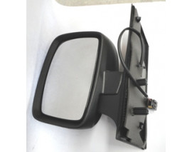 FIAT SCUDO- 08/12; KAPI AYNASI SOL ELEKTRİKLİ/ISITMALI SİYAH 5FİŞLİ (TW)