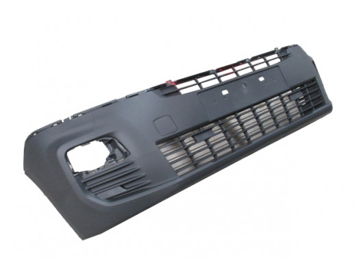 FIAT DOBLO- 23-24; ÖN TAMPON SİYAH (SİS DELİKLİ)