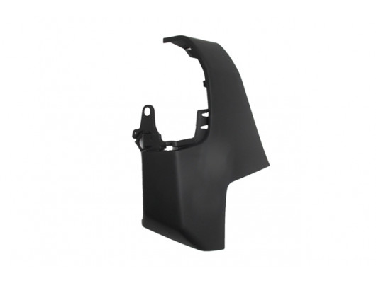 FIAT DOBLO- 23-24; ARKA TAMPON UCU SOL SİYAH (TEK KAPI)