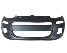 FIAT PANDA- 12/21; ÖN TAMPON SİYAH (SİS/PANJUR VE SİNYAL DELİKLİ) (EUROBUMP)