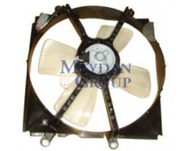 TOYOTA AVENSIS- 01/02; RADYATÖR FAN DAVLUMBAZI KOMPLE PLASTIK (4 KANAT)