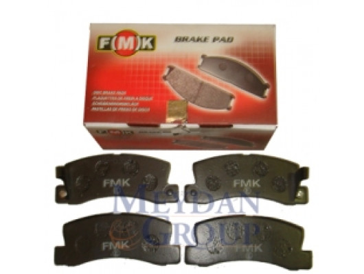 TOYOTA AVENSIS- 01/02; ARKA FREN BALATASI 1,8/2,0 (DİSK) (107,6X35X15) (FMK)