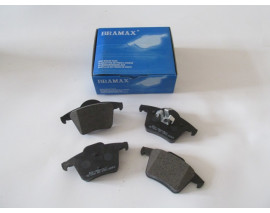 VOLVO XC90- 04/15; ARKA FREN BALATASI (KABLOSUZ)(DİSK)(123,2X61,8X18,8)(BRAMAX)