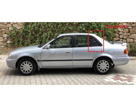 TOYOTA COROLLA- AE111- 99/00; ARKA KAPI ÇITASI (ARKA) SAG/SOL SET