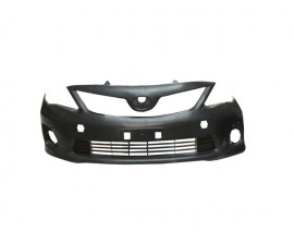 TOYOTA COROLLA- E150- 10/13; ÖN TAMPON SİYAH (IZGARALI/ÇEKİ/SİS/DELİKLİ (FAR YIKAMA DELİKSİZ)(FPI)