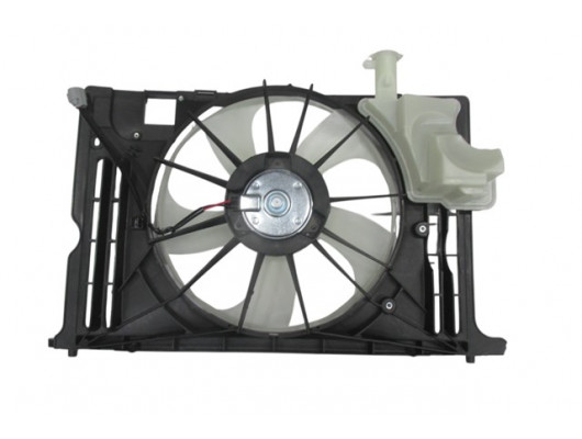 TOYOTA COROLLA- E150- 07/10; RADYATÖR FAN DAVLUMBAZI KOMPLE BENZİNLİ (5 KANAT)(MOTORLU)(BİDONLU)ORİS