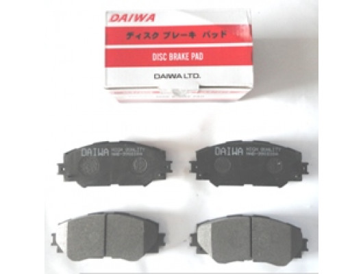 TOYOTA COROLLA- E150- 07/13; ÖN FREN BALATASI BENZINLI TIP (DISK)(139,1X50,6X17,5) (DAIWA)