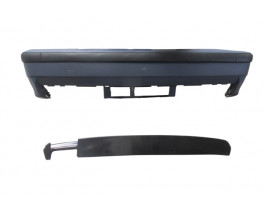 BMW 3 SERI- E36- 91/98; ARKA TAMPON KOMPLE ASTARLI(BANDLI/KARLIKLI/TEK EGZOS DELİKLİ) (M-TECH/M3)