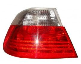 BMW 3 SERI- E46- COUPE- 98/03; DIŞ STOP LAMBASI SOL BEYAZ/KIRMIZI DUYSUZ (TYC)