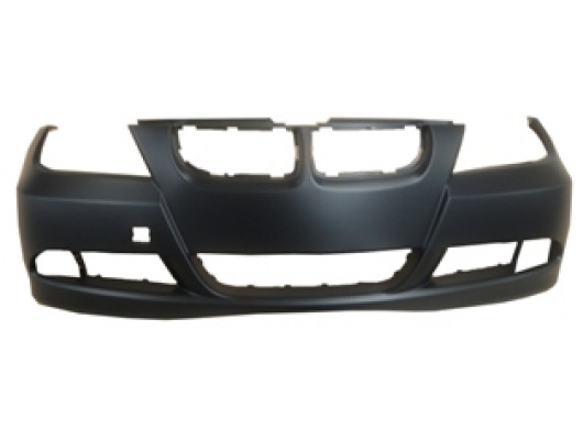 BMW 3 SERI- E90- 05/09; ÖN TAMPON (ASTARLI/KOYU GRİ SENSÖR/FAR YIKAMA DELİKSİZ/SİS DELİKLİ)(TÜV)TYG)